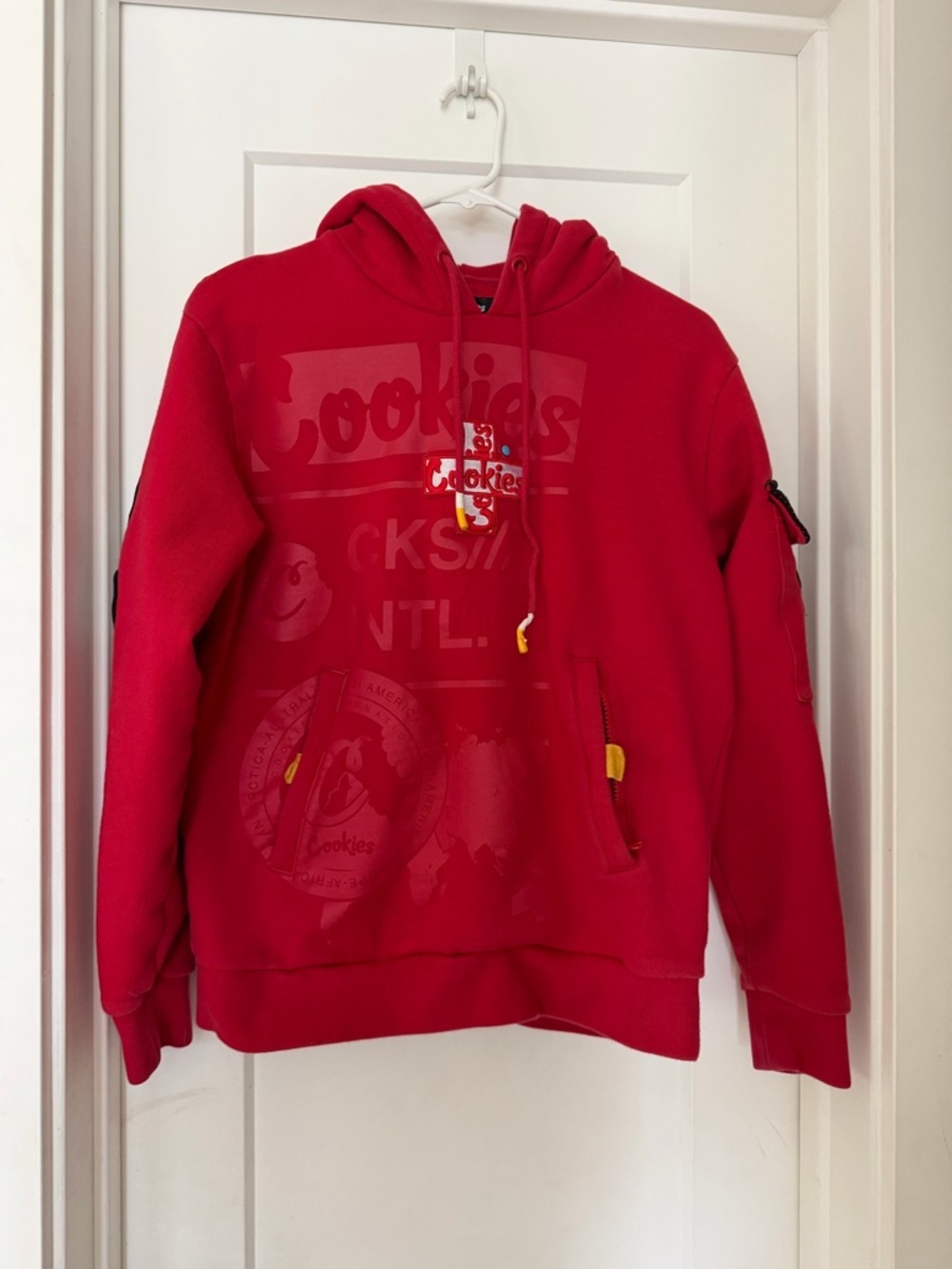 Cookies Mile High Red Logo Hoodie
